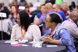 Women at a WBENC event