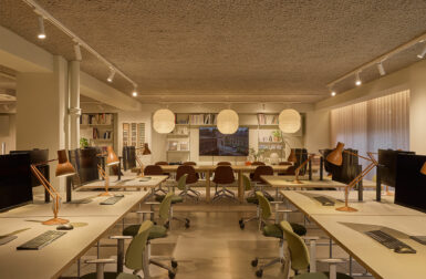 A Former Basement Becomes a Workspace and Event Hub in London
