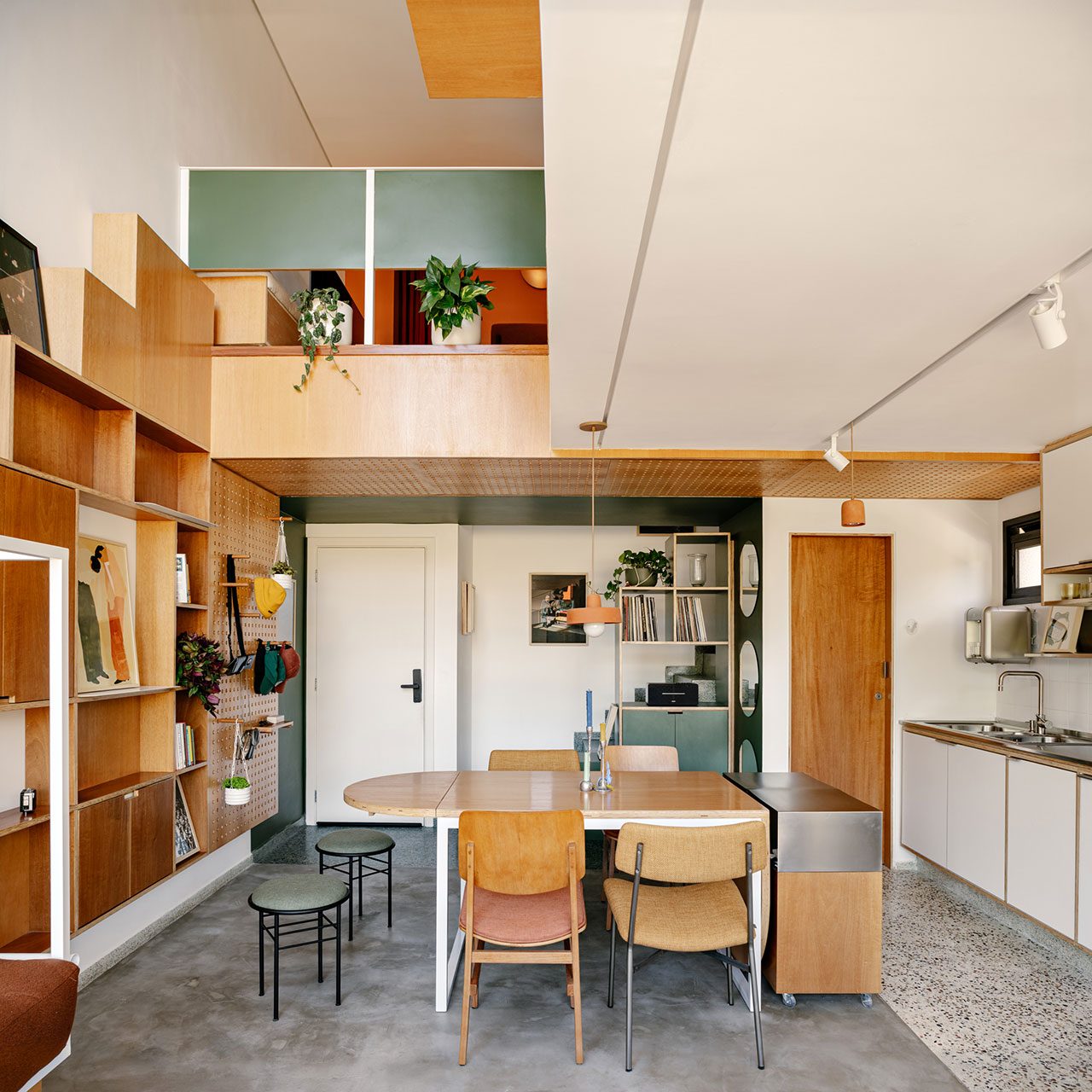Studio Papaya’s SBC Apartment Showcases Small Space and Smart Design