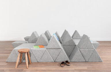 Moooi launches the Yves Béhar-designed Peaks seating system